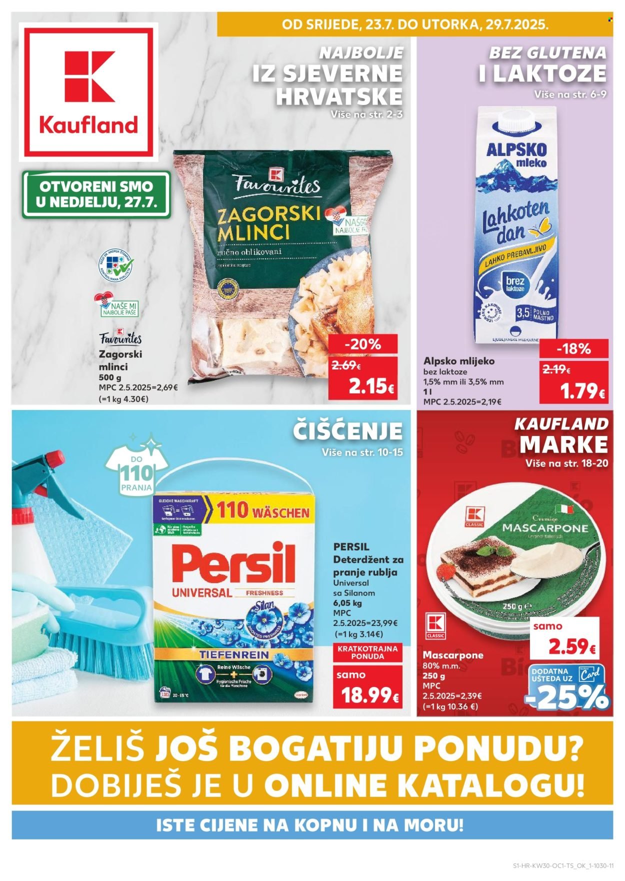 KAUFLAND katalog - Od srijede 23.07.2025.