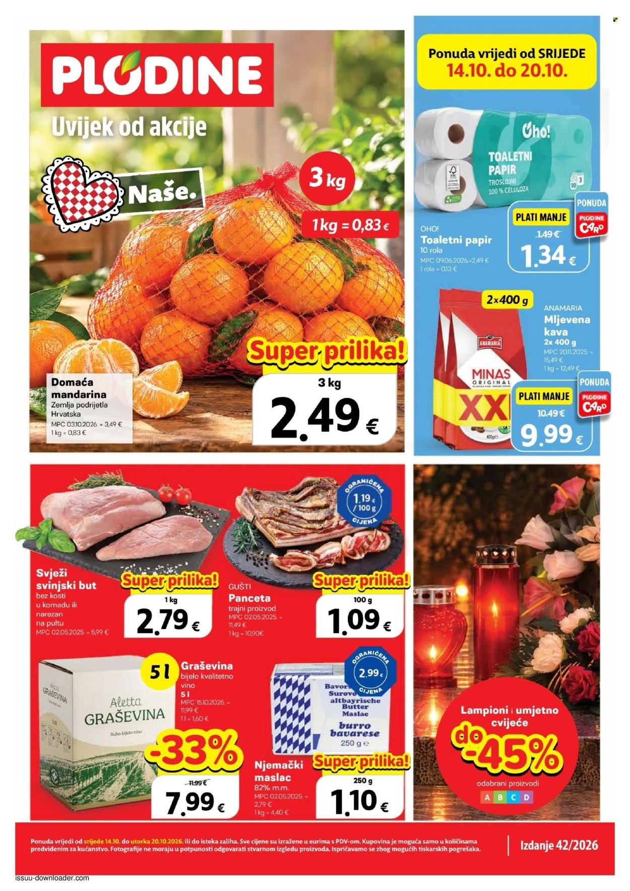PLODINE katalog - Od nedjelje 11.10.2026.