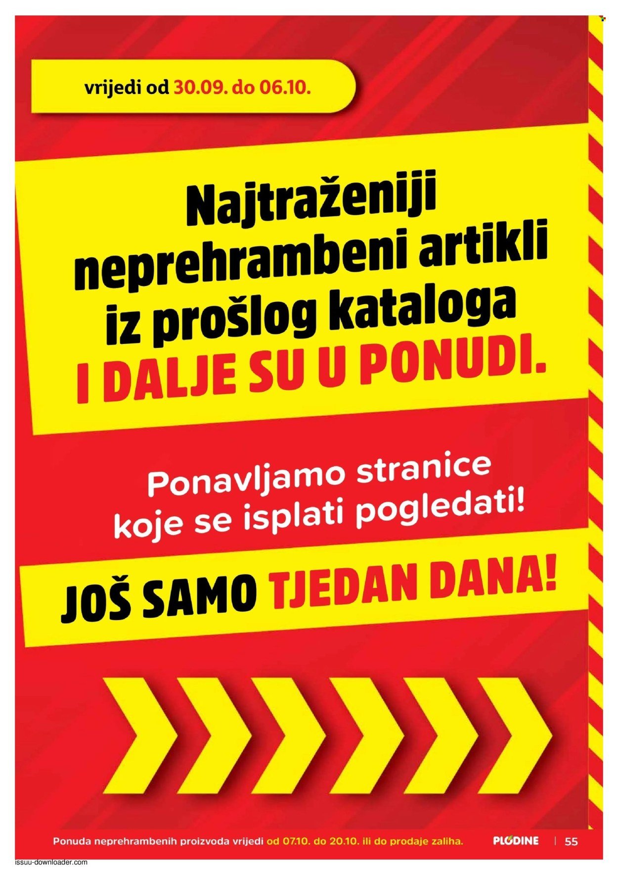 PLODINE katalog - Od nedjelje 11.10.2026.