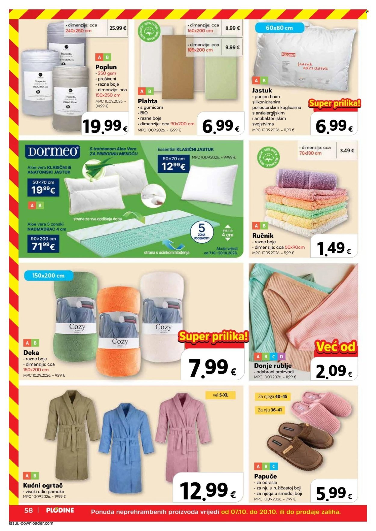 PLODINE katalog - Od nedjelje 11.10.2026.