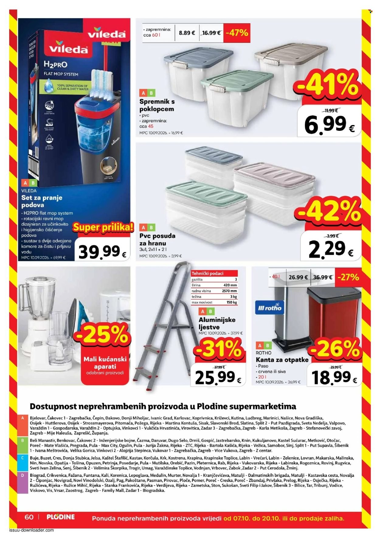 PLODINE katalog - Od nedjelje 11.10.2026.