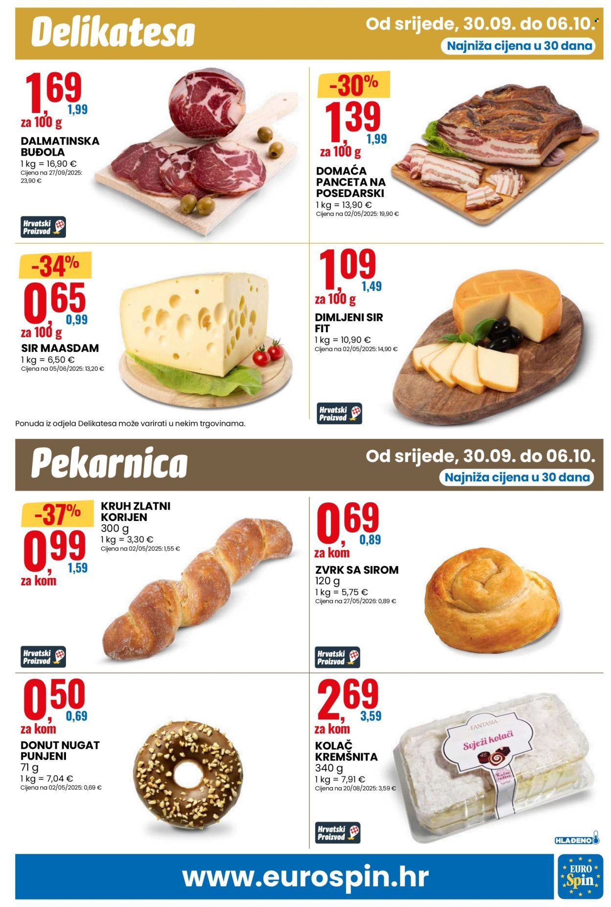 EUROSPIN katalog - Od srijede 30.09.2026.