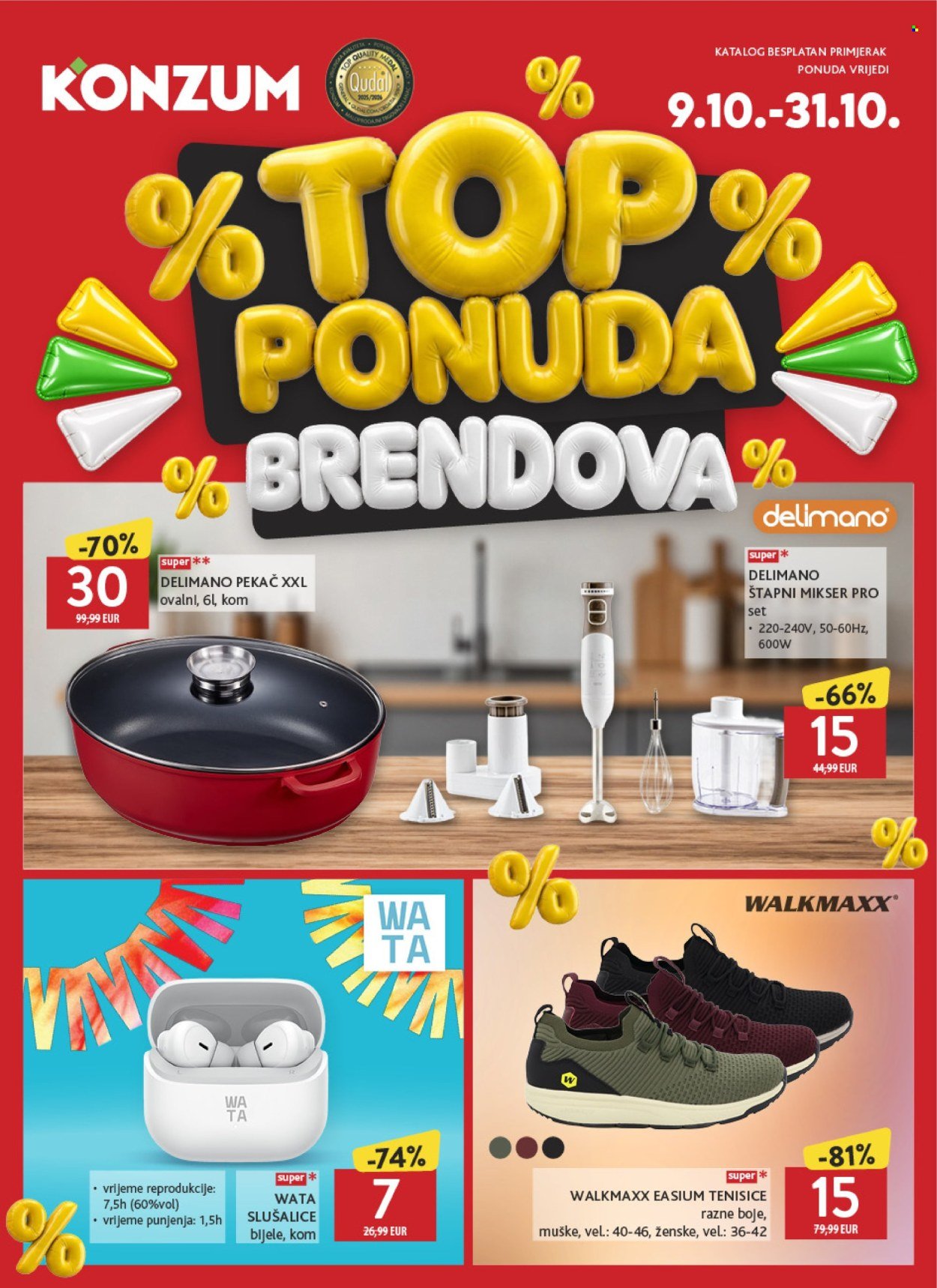 KONZUM katalog - Od petka 09.10.2026.