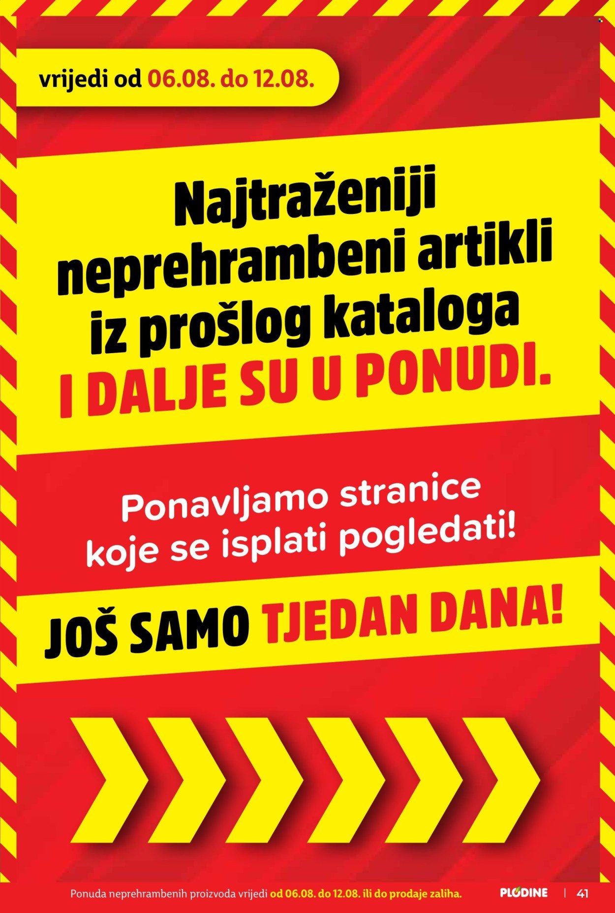 PLODINE katalog - Od srijede 06.08.2025.