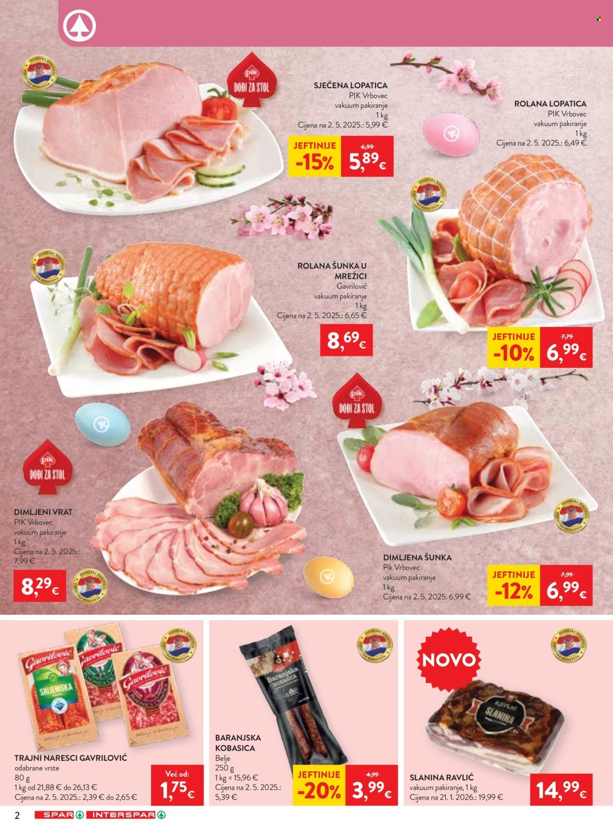INTERSPAR katalog - Od srijede 18.03.2026.