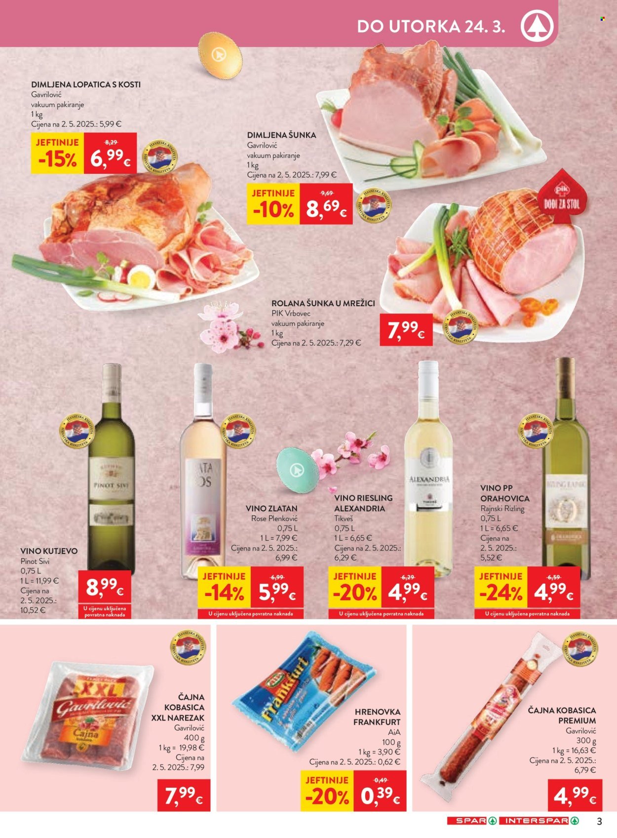 INTERSPAR katalog - Od srijede 18.03.2026.