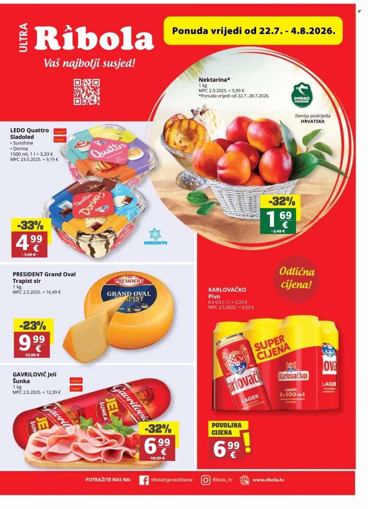 RIBOLA katalog - Od srijede 22.07.2026.