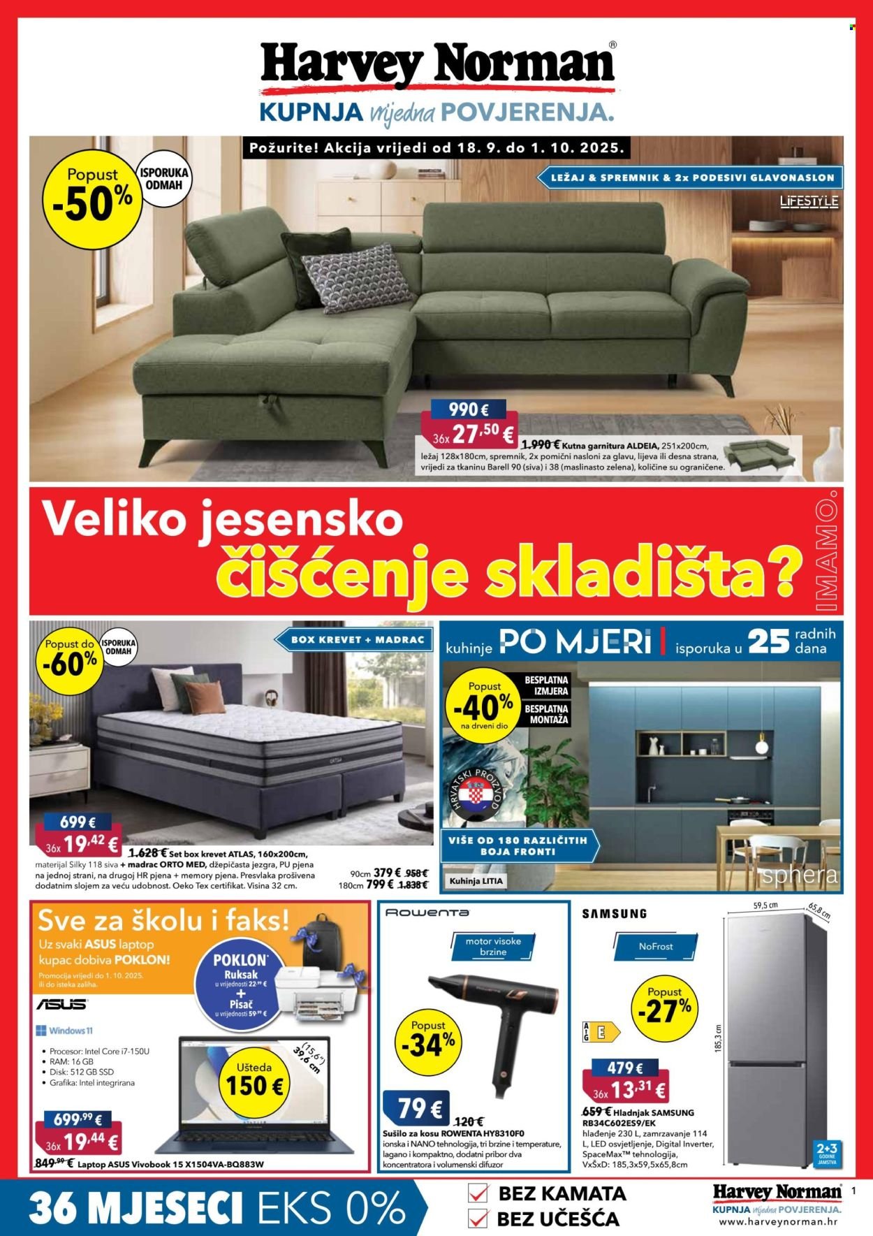 HARVEY NORMAN katalog - Veliko jesensko čišćenje skladišta? Imamo.