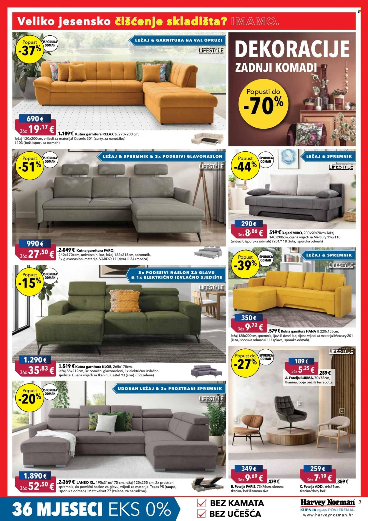 HARVEY NORMAN katalog - Veliko jesensko čišćenje skladišta? Imamo.