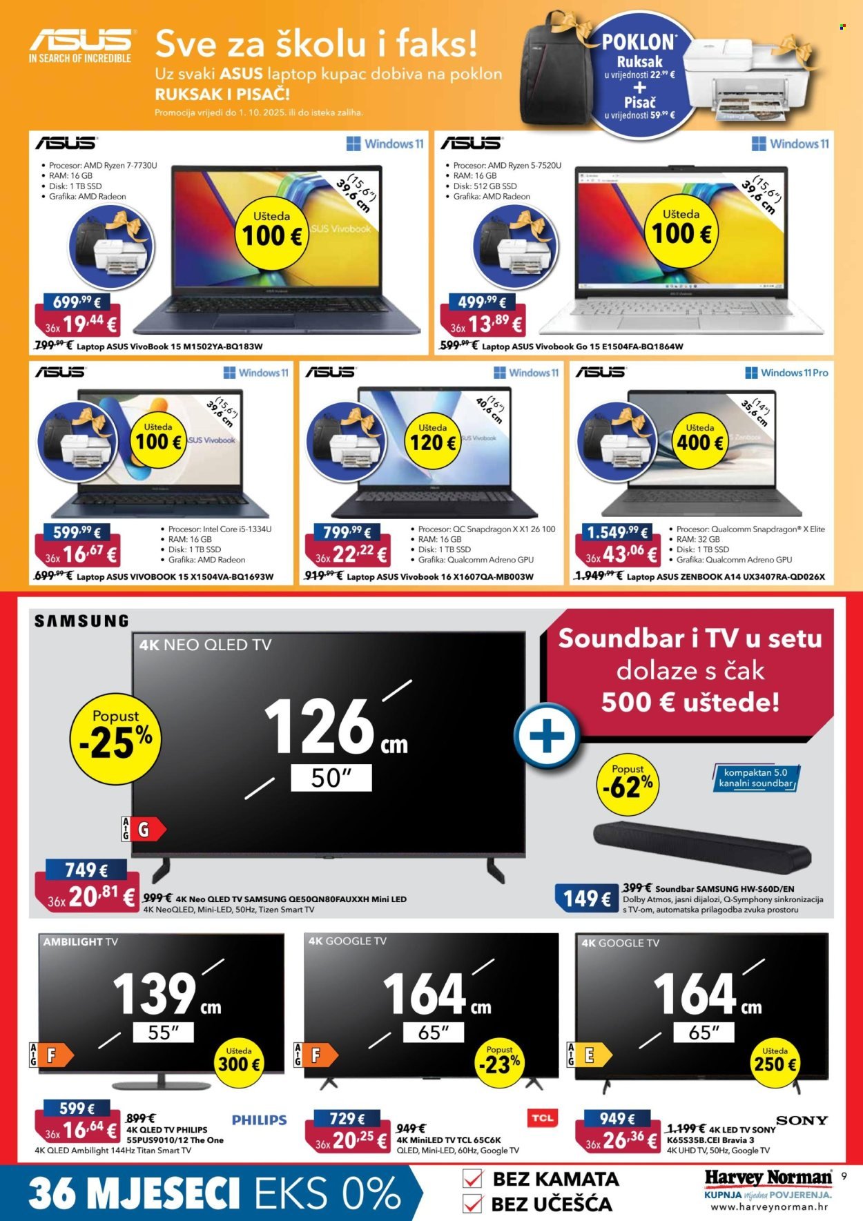 HARVEY NORMAN katalog - Veliko jesensko čišćenje skladišta? Imamo.