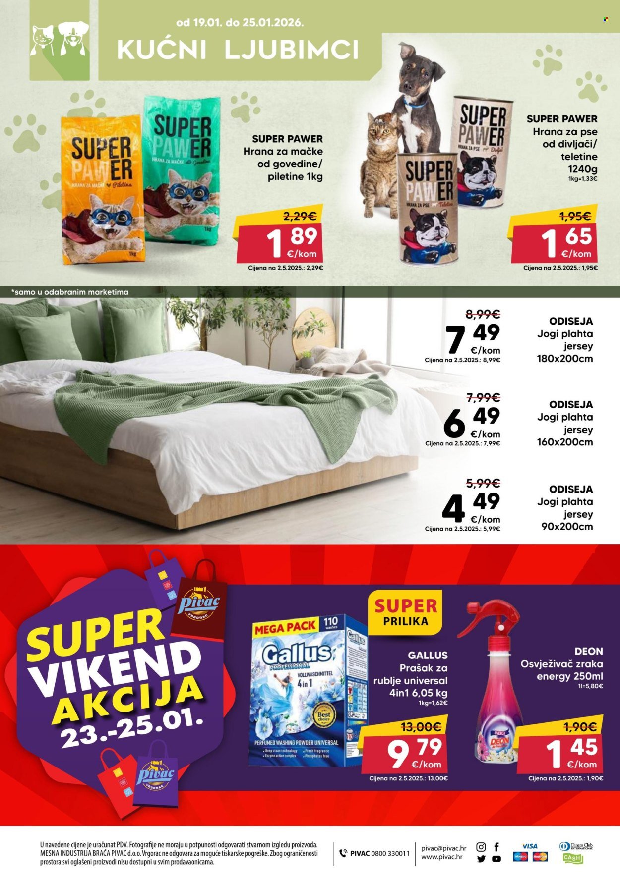 PIVAC katalog - Od ponedeljka 19.01.2026.