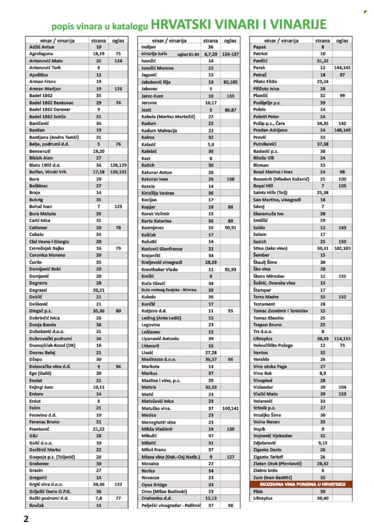 VRUTAK katalog - Od subote 01.11.2025.