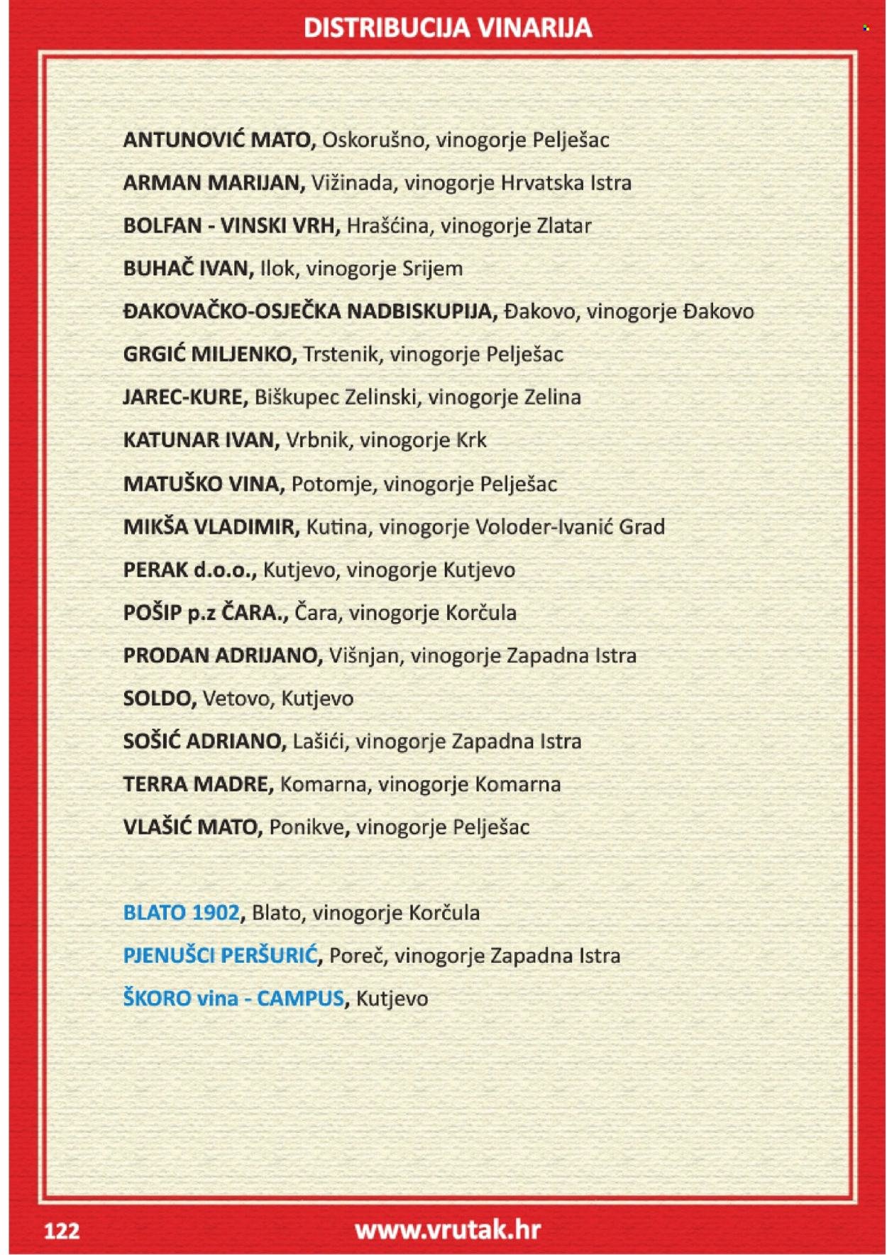 VRUTAK katalog - Od subote 01.11.2025.