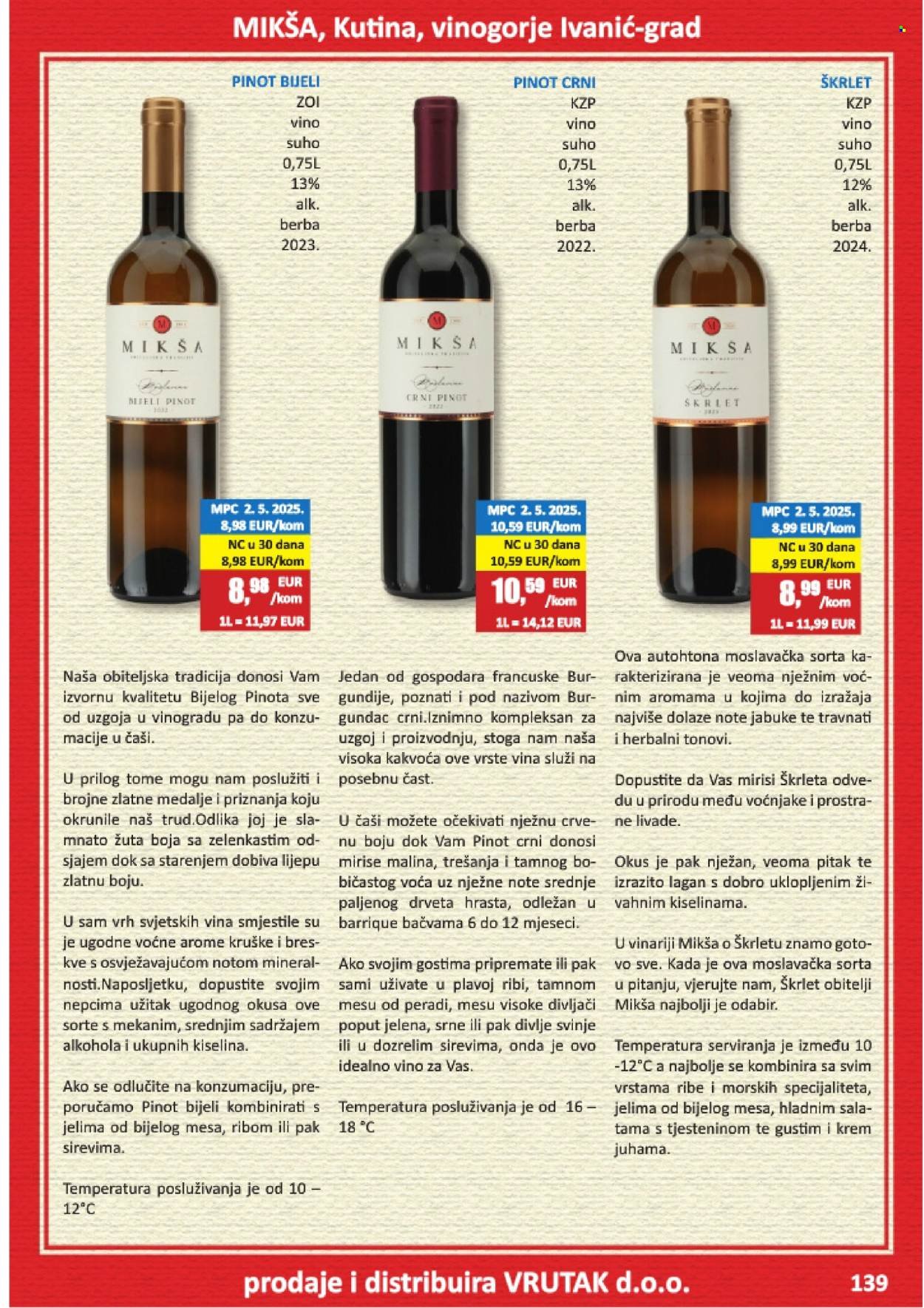 VRUTAK katalog - Od subote 01.11.2025.