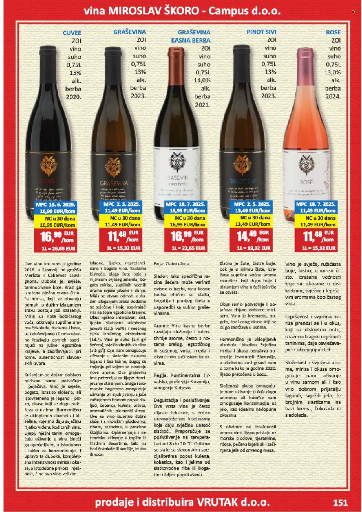VRUTAK katalog - Od subote 01.11.2025.