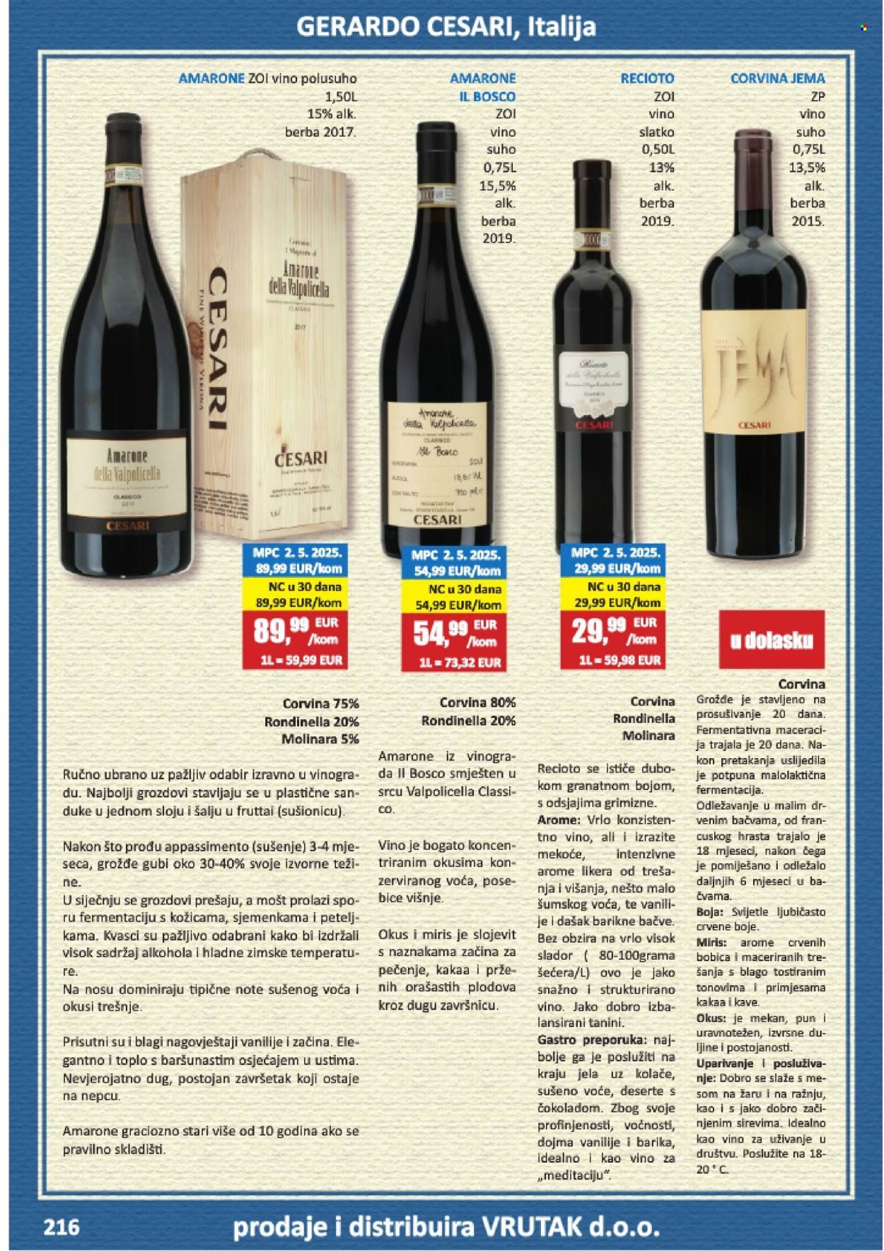 VRUTAK katalog - Od subote 01.11.2025.