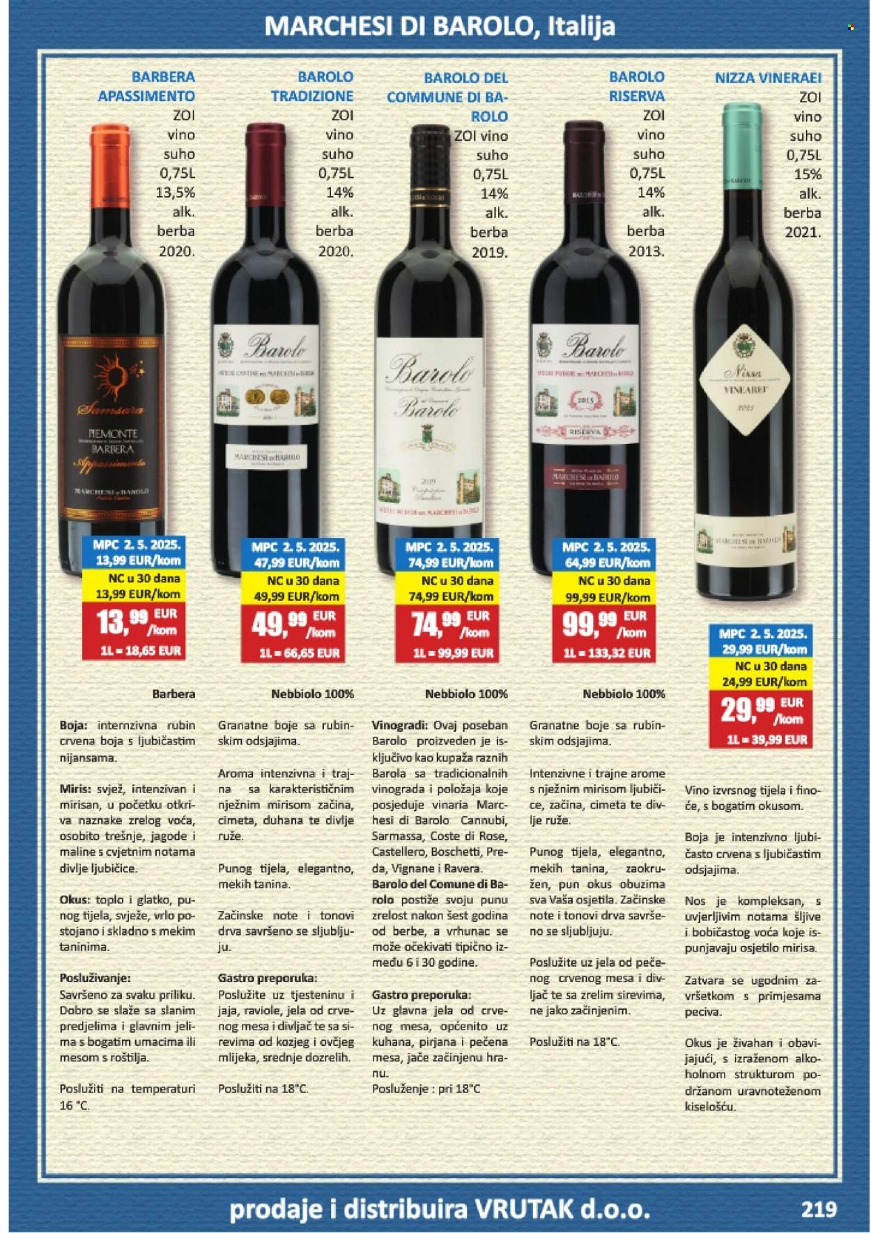 VRUTAK katalog - Od subote 01.11.2025.