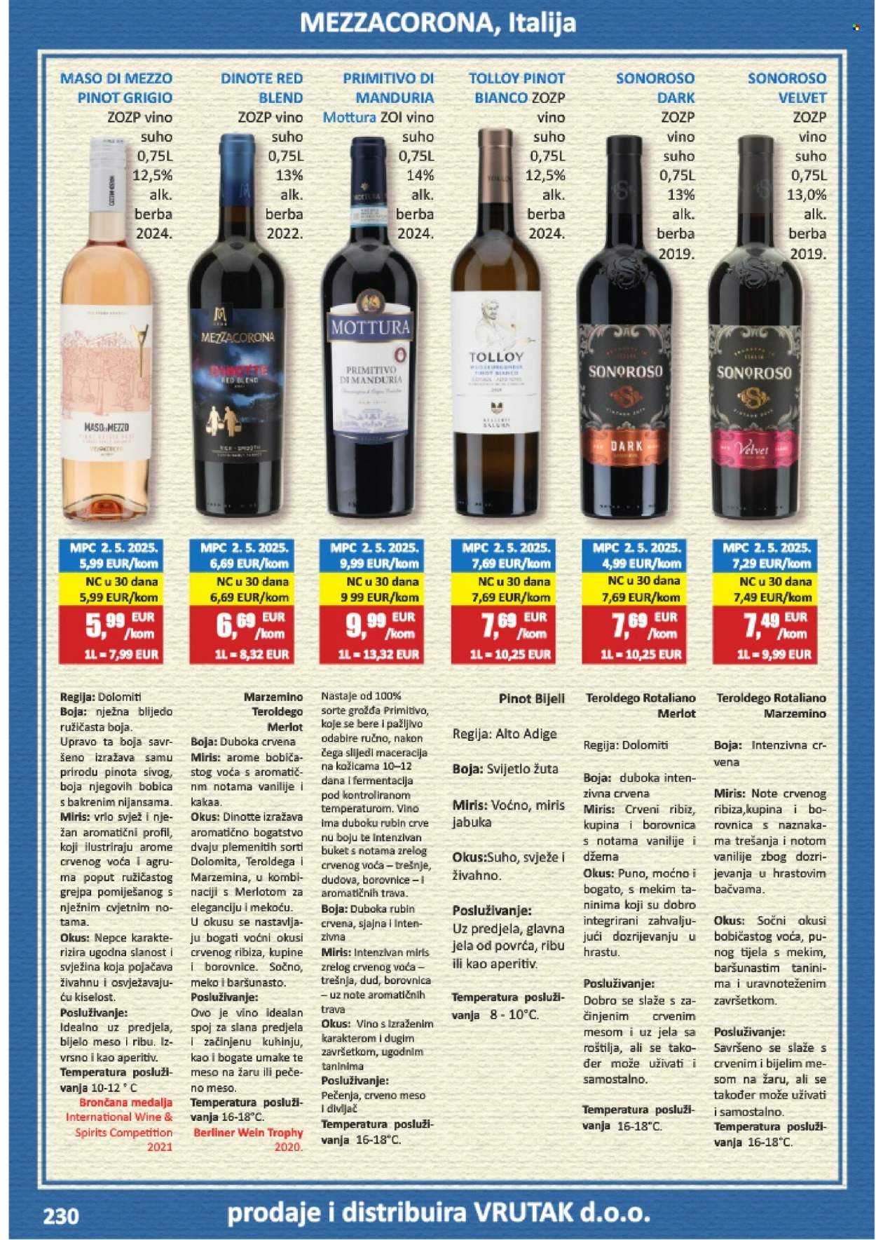 VRUTAK katalog - Od subote 01.11.2025.