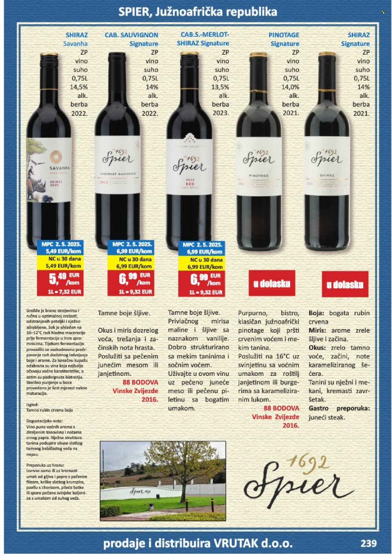 VRUTAK katalog - Od subote 01.11.2025.