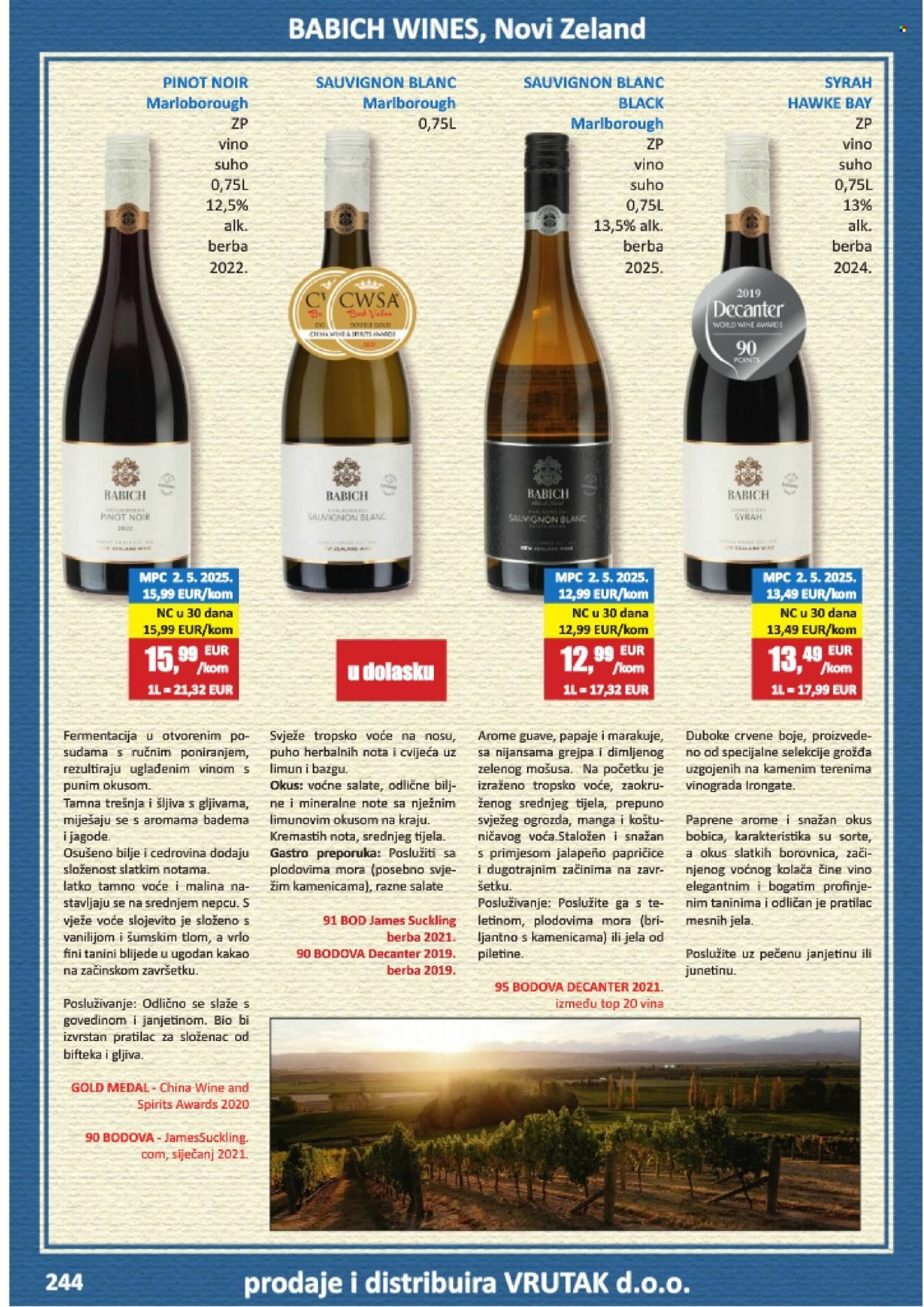 VRUTAK katalog - Od subote 01.11.2025.