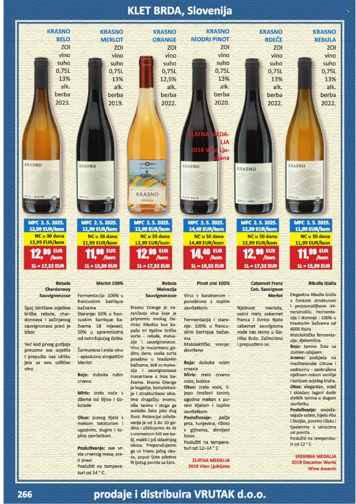 VRUTAK katalog - Od subote 01.11.2025.