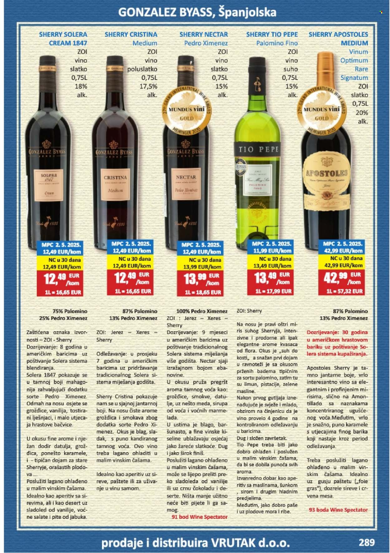 VRUTAK katalog - Od subote 01.11.2025.