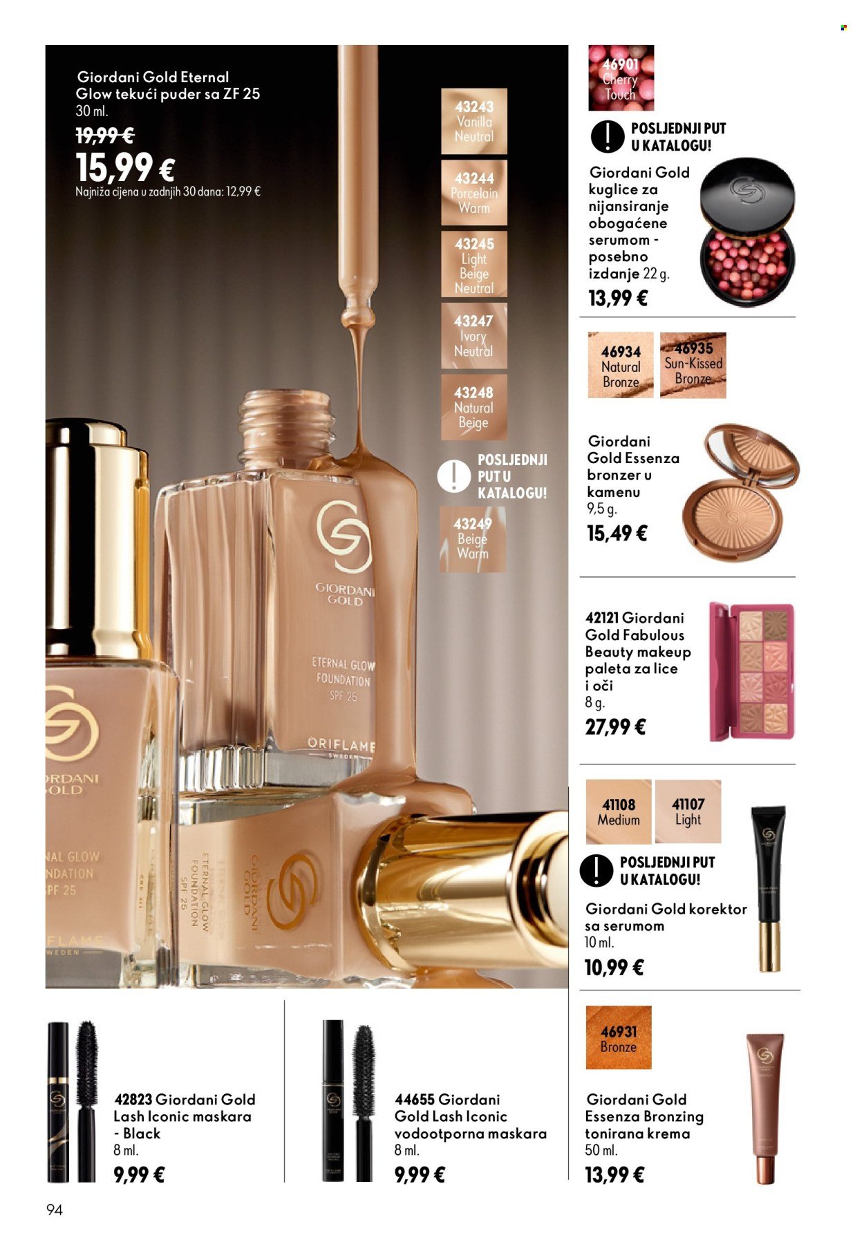 ORIFLAME katalog - ZAJEDNO STVARAMO LJEPOTU