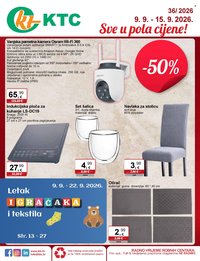 KTC katalog - SVE U POLA CIJENE