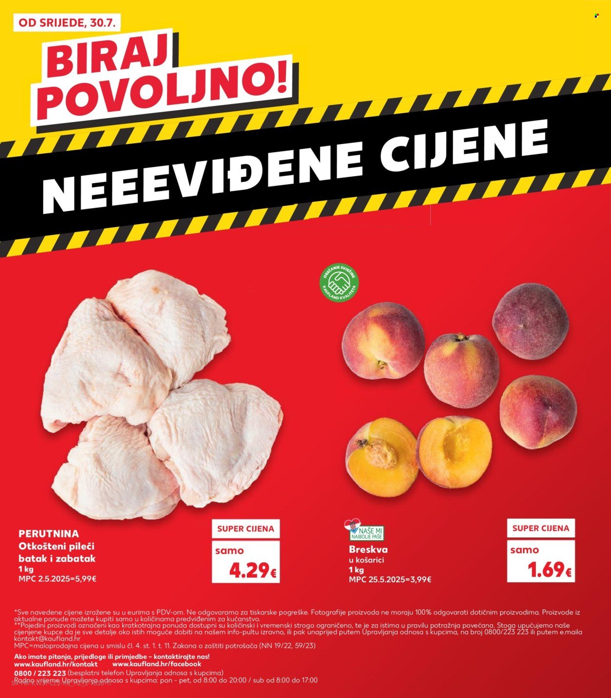 KAUFLAND katalog - Od srijede 30.07.2025.