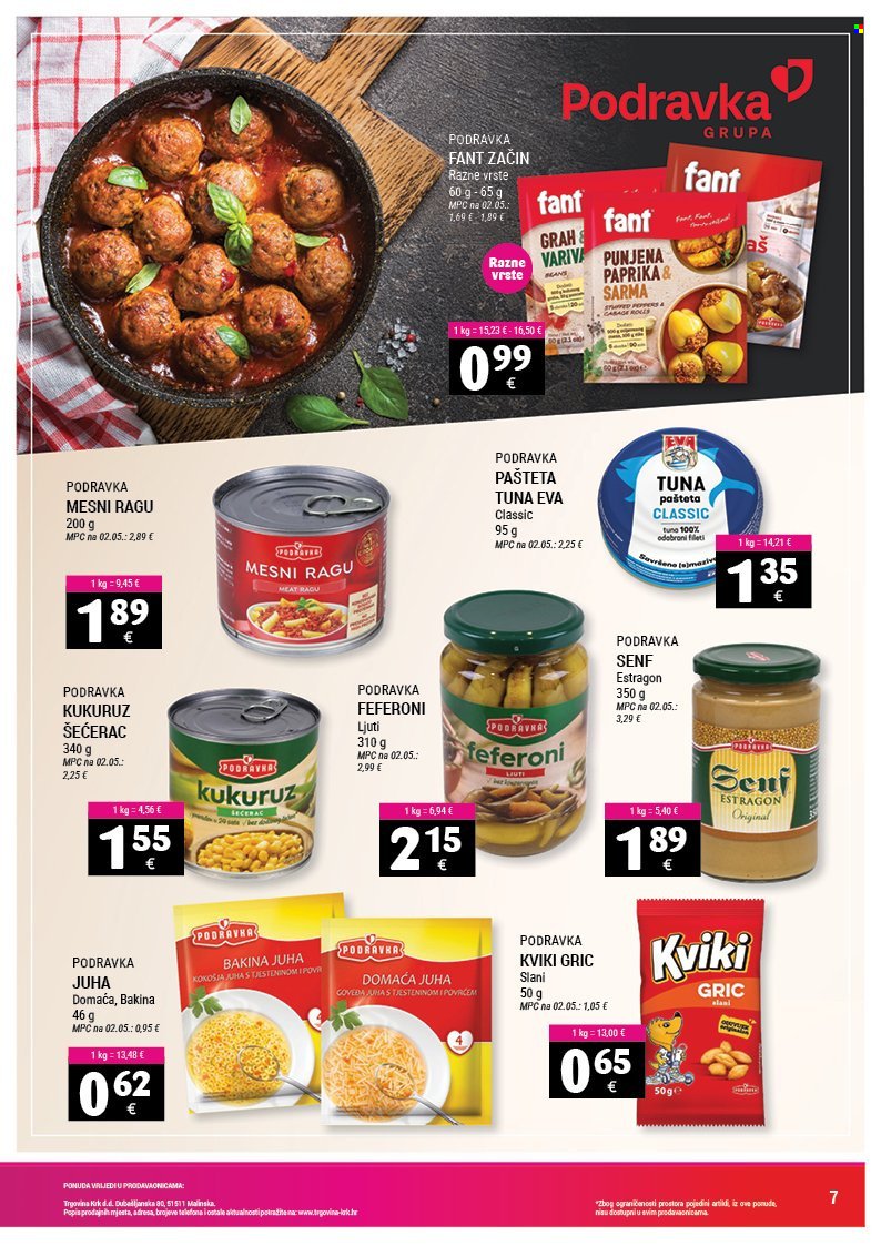 TRGOVINA KRK katalog - Od ponedeljka 01.06.2026.