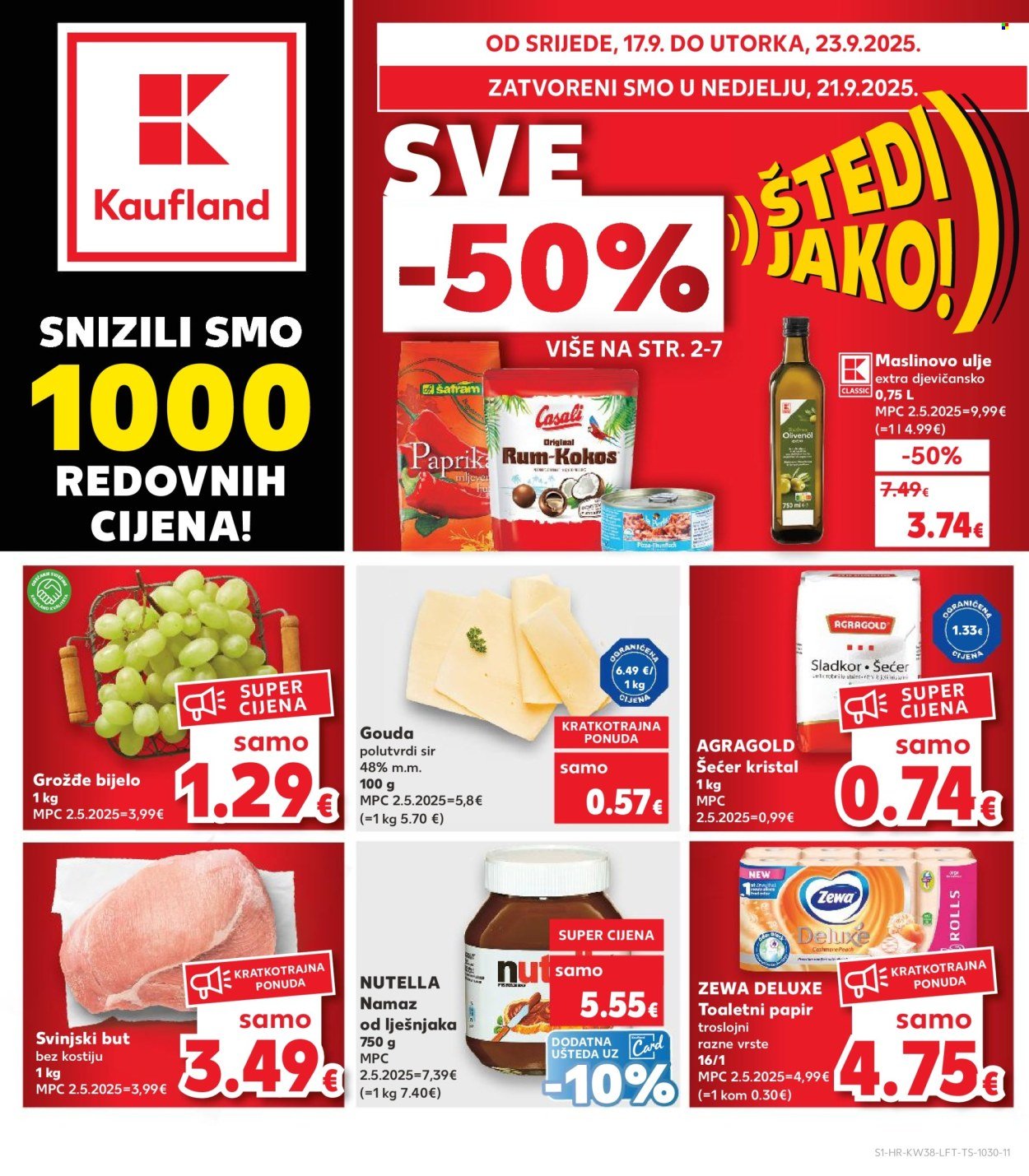 KAUFLAND katalog - Od srijede 17.09.2025.