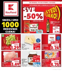 KAUFLAND katalog - Od srijede 17.09.2025.