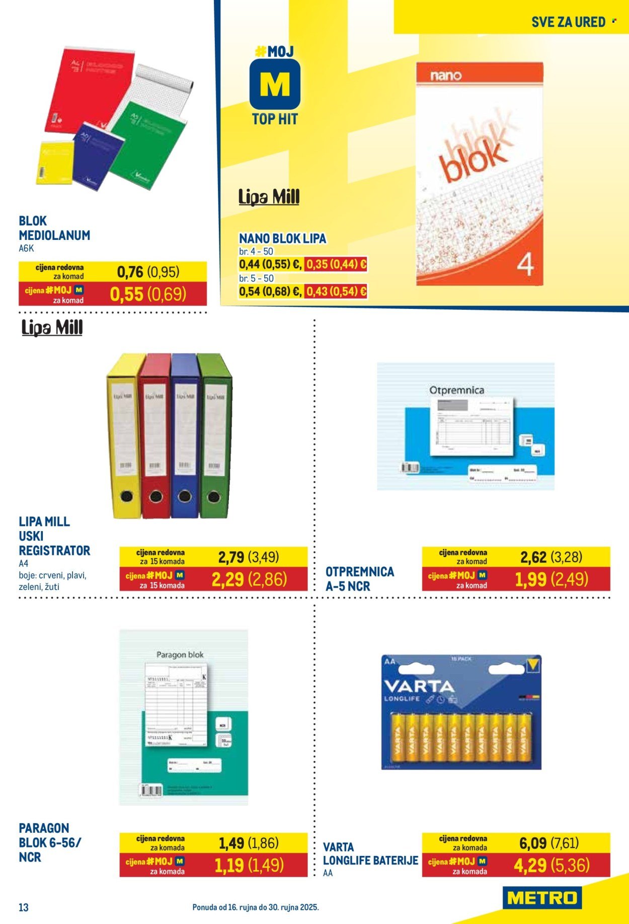 METRO katalog - Prehrana i neprehnana