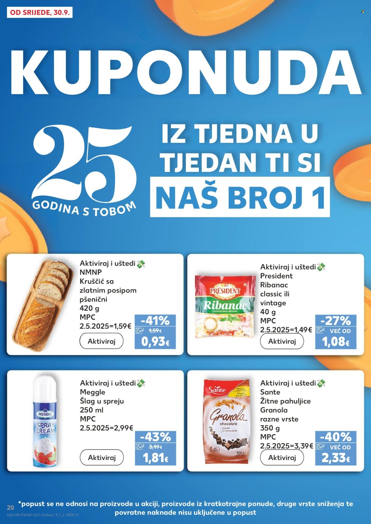 KAUFLAND katalog - Od srijede 30.09.2026.