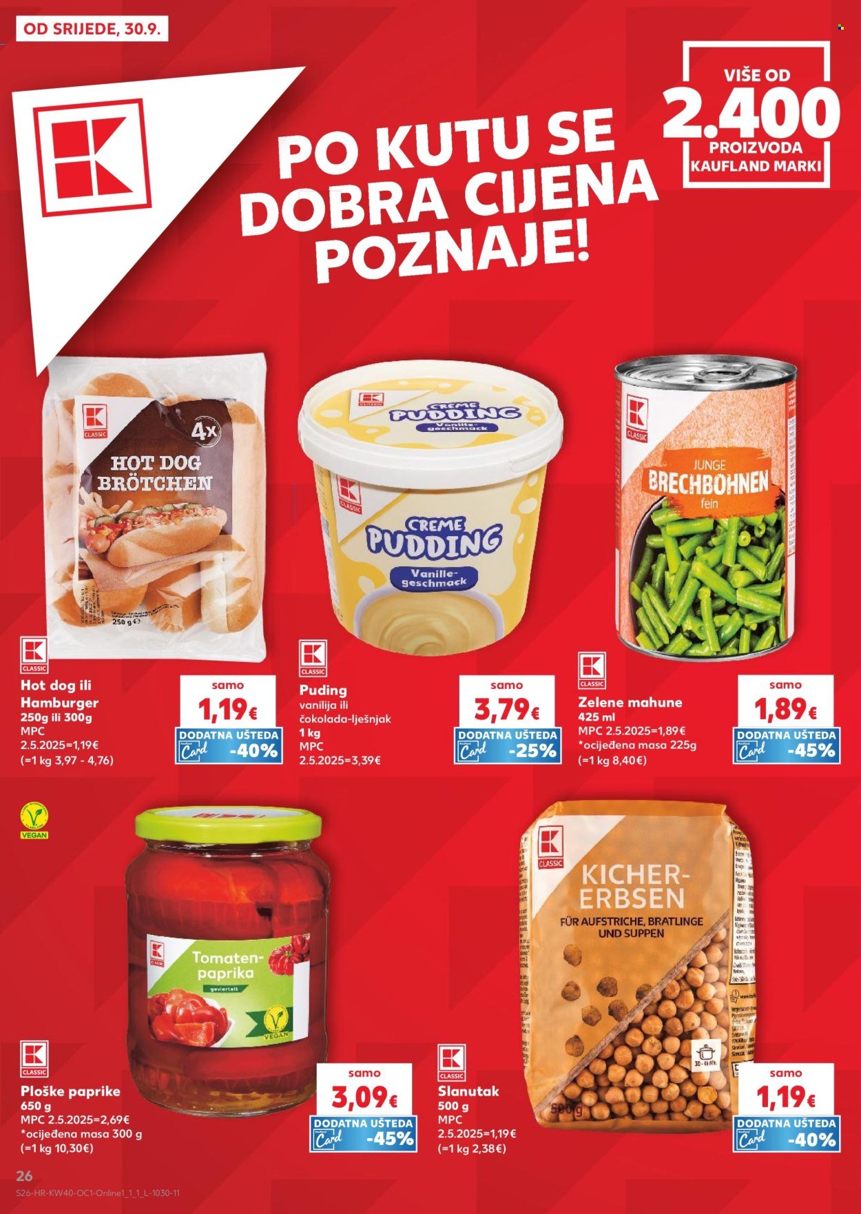 KAUFLAND katalog - Od srijede 30.09.2026.
