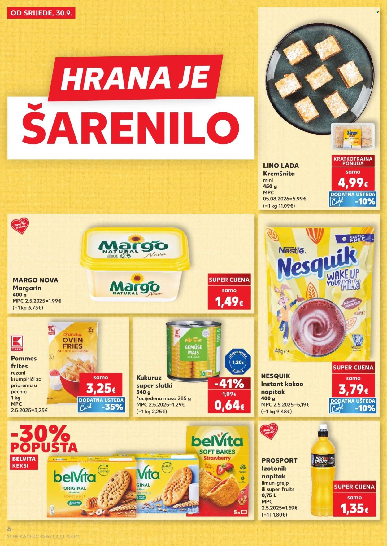 KAUFLAND katalog - Od srijede 30.09.2026.