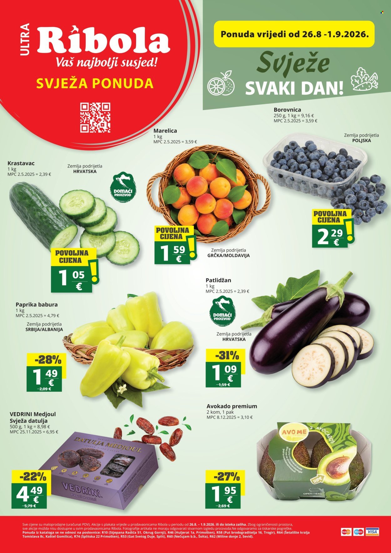 RIBOLA katalog - Voće i povrće