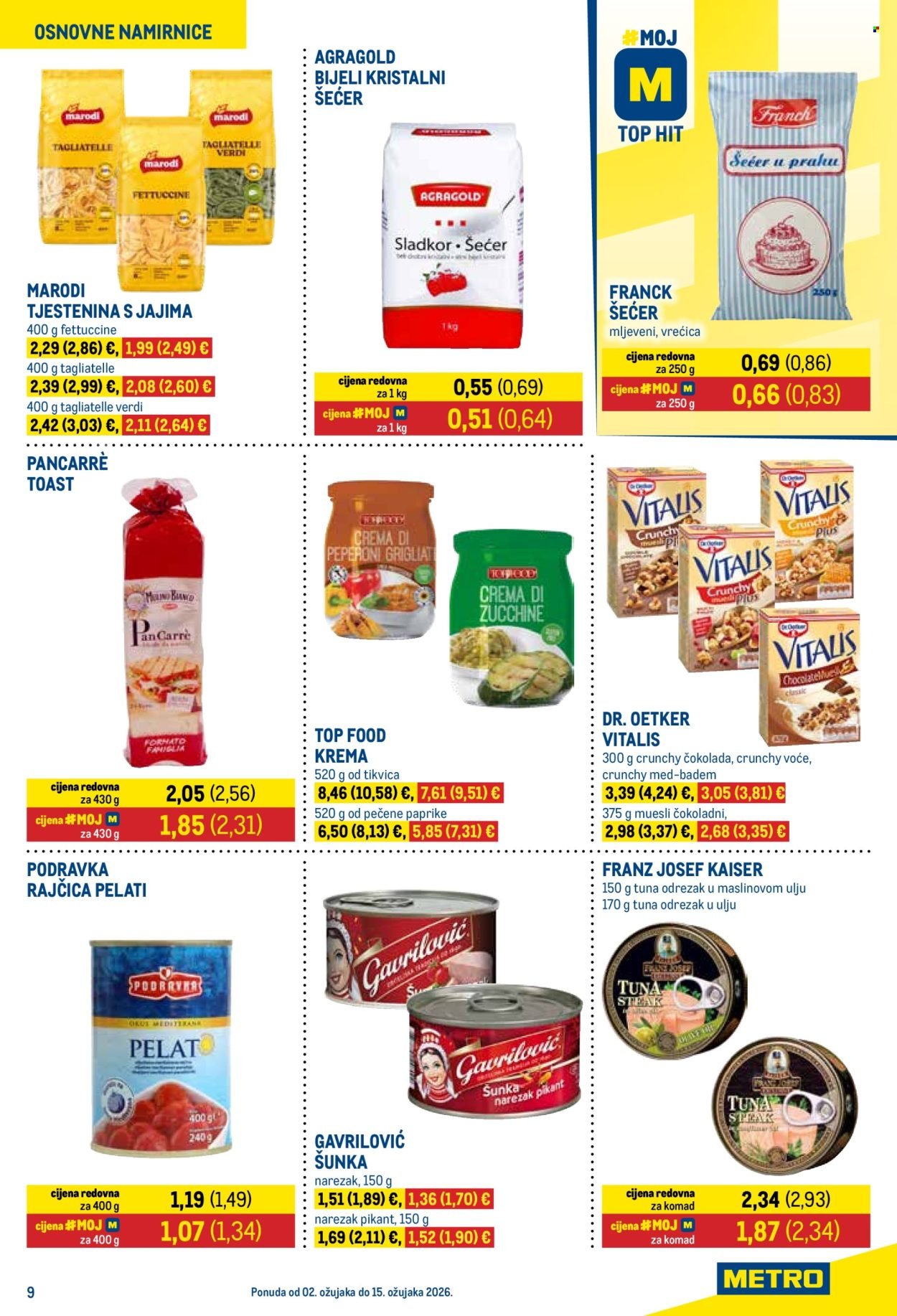 METRO katalog - Prehrana i neprehnana