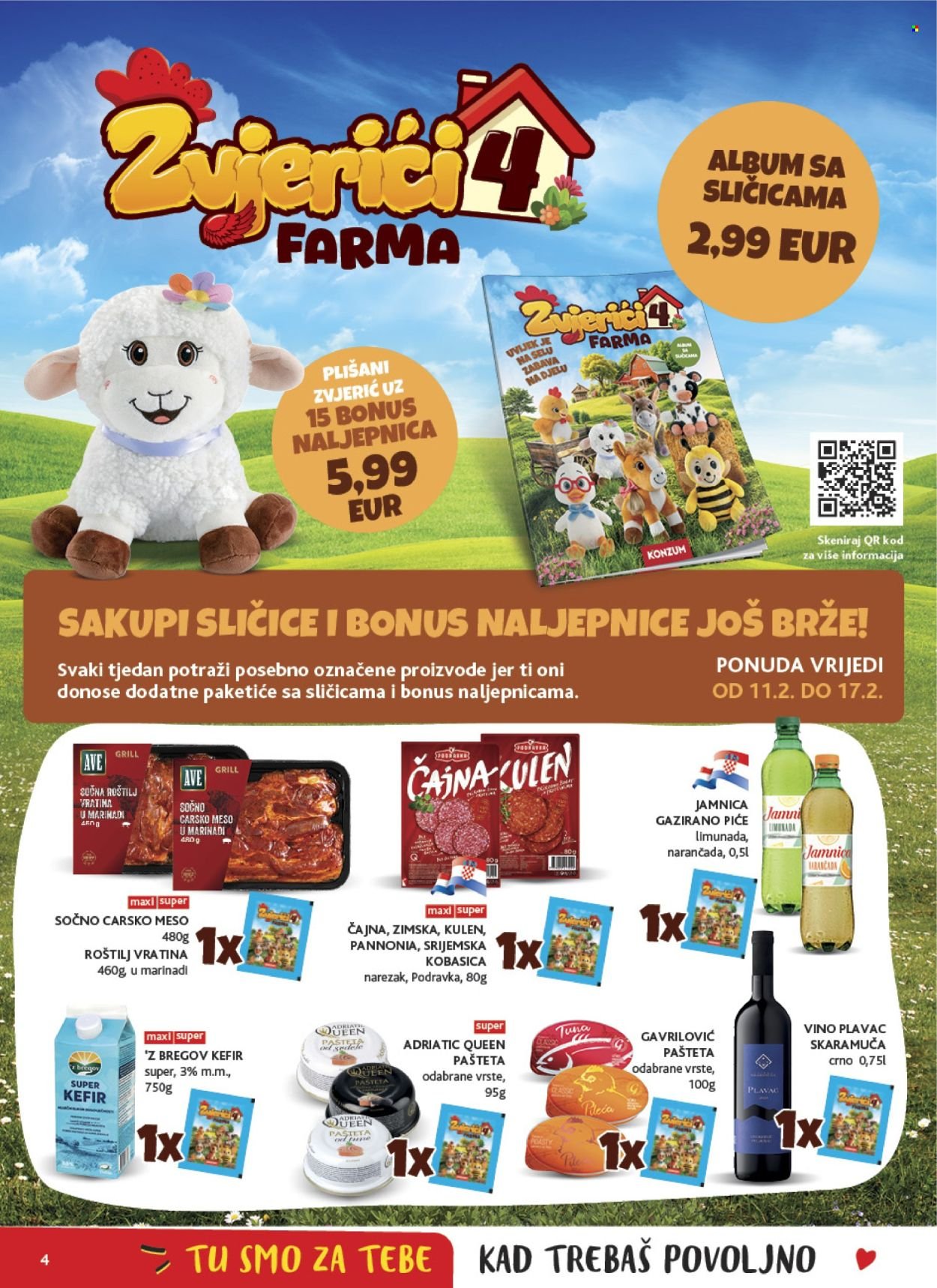 KONZUM katalog - Od srijede 11.02.2026.