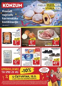 KONZUM katalog - Od srijede 11.02.2026.