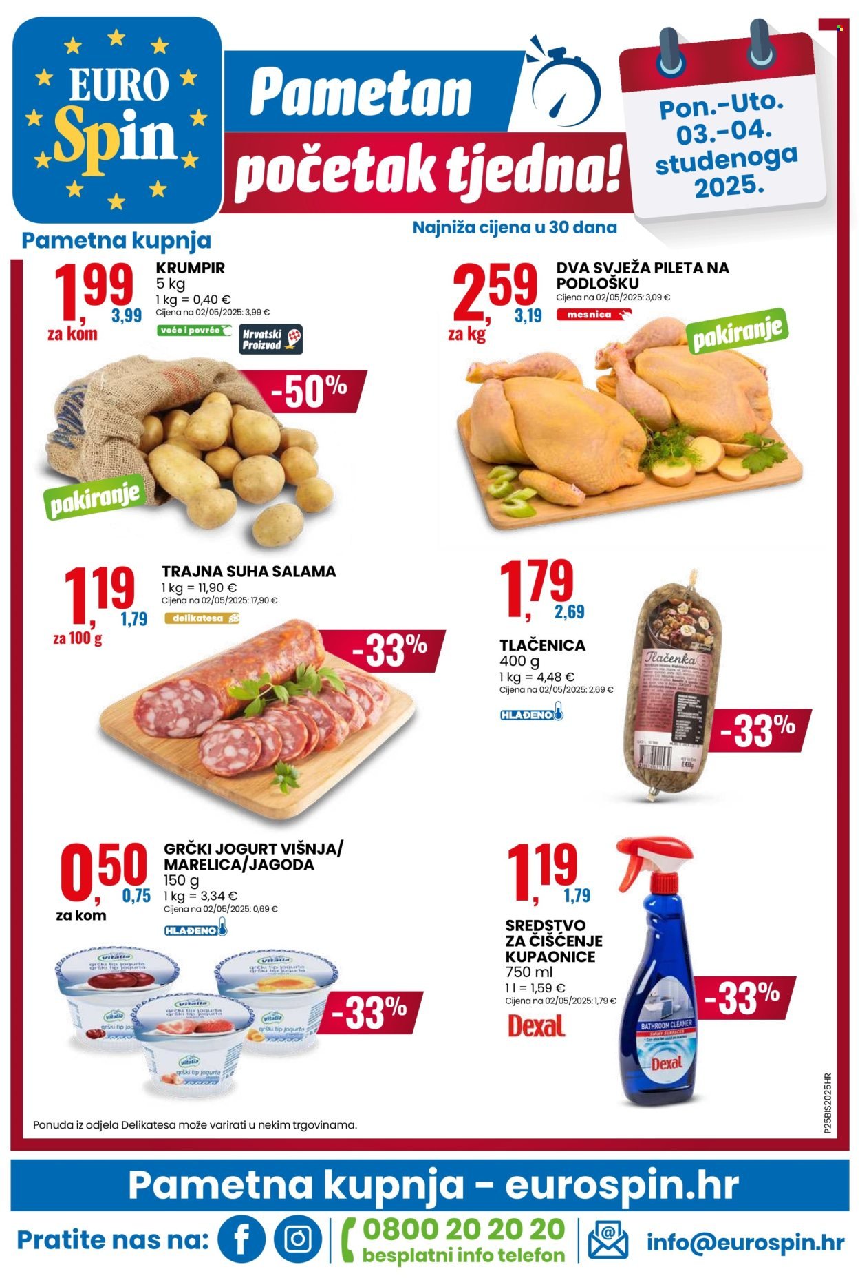 EUROSPIN katalog - Od srijede 29.10.2025.