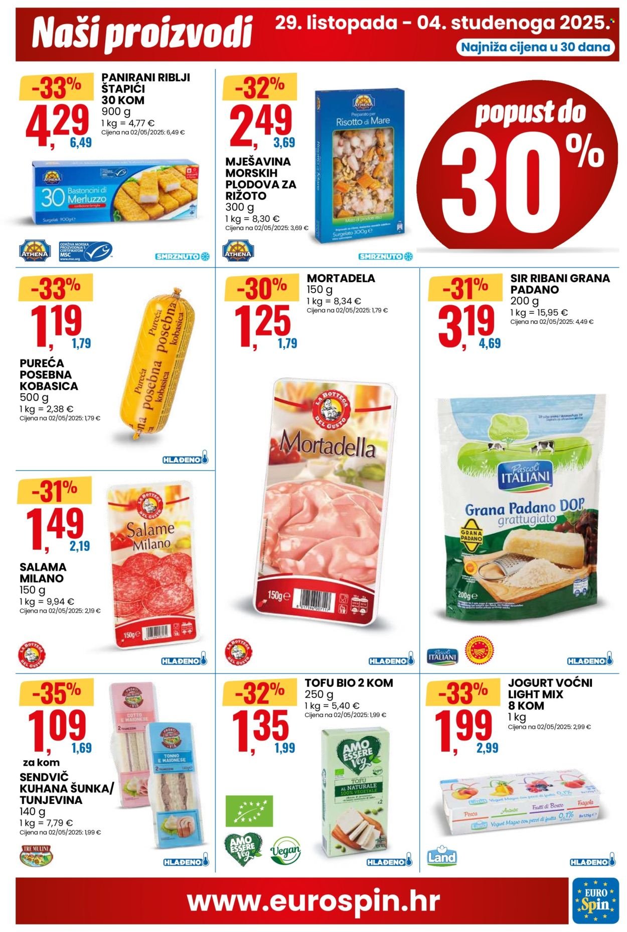 EUROSPIN katalog - Od srijede 29.10.2025.
