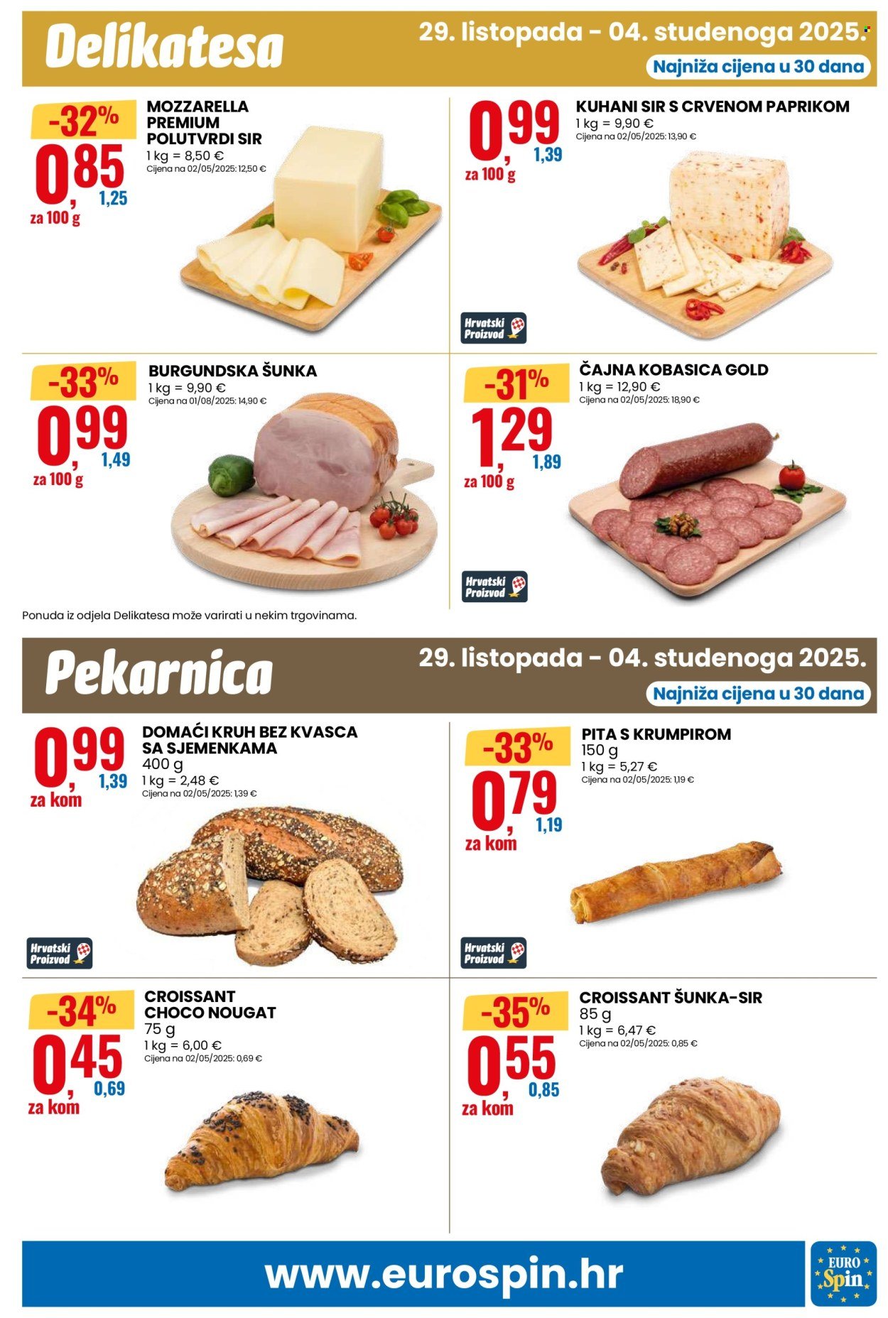 EUROSPIN katalog - Od srijede 29.10.2025.