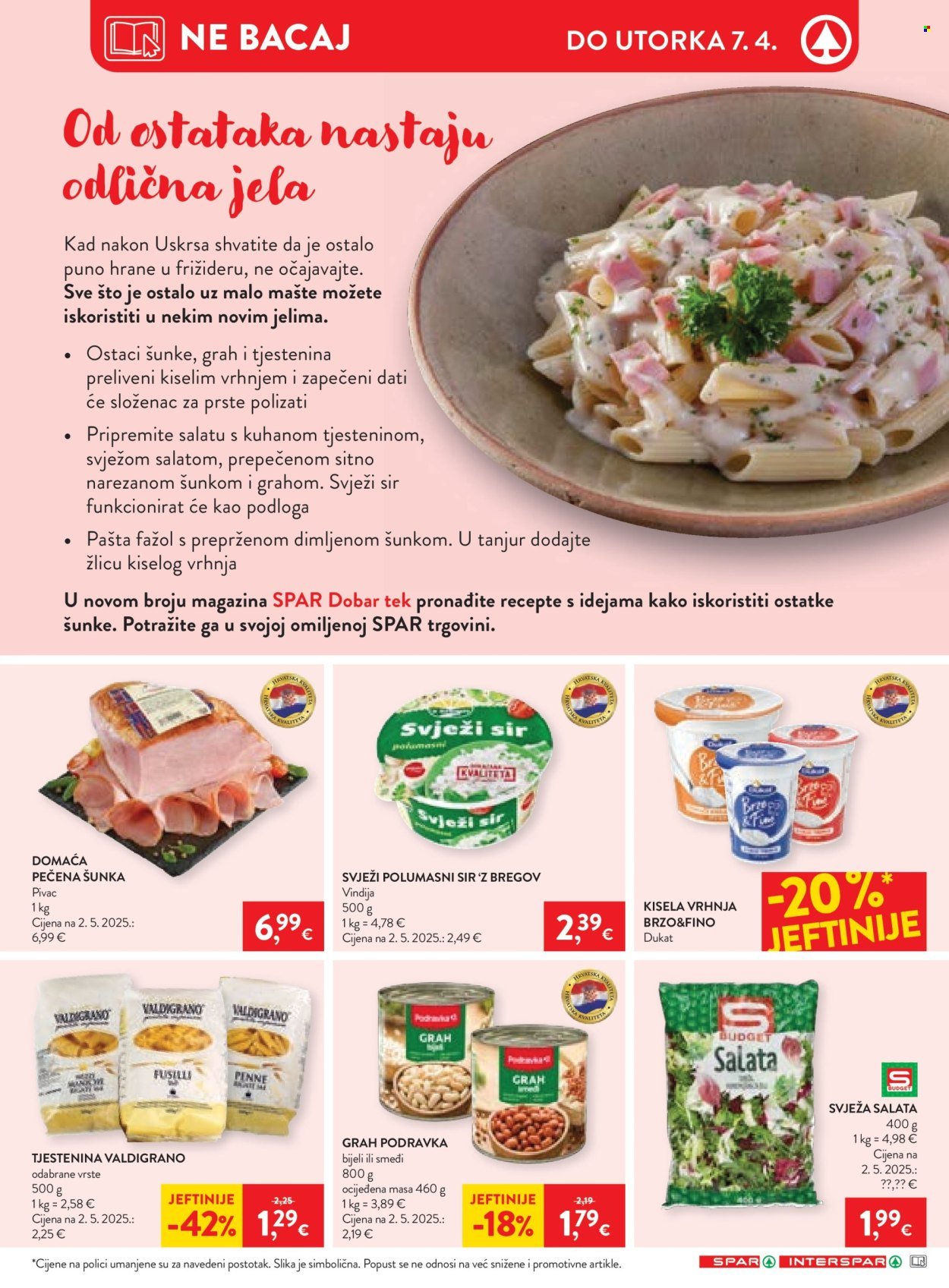 SPAR katalog - Od srijede 01.04.2026.