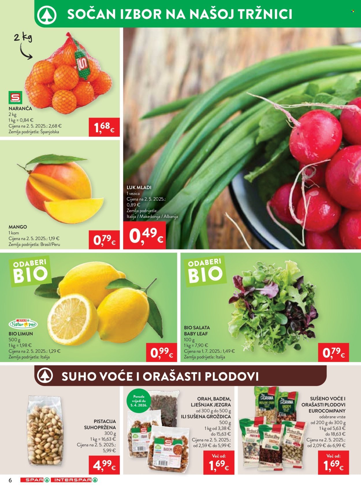 SPAR katalog - Od srijede 01.04.2026.