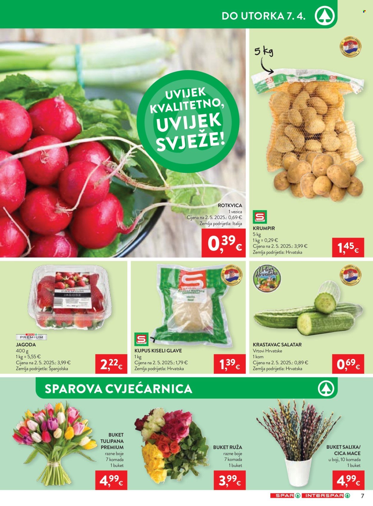 SPAR katalog - Od srijede 01.04.2026.