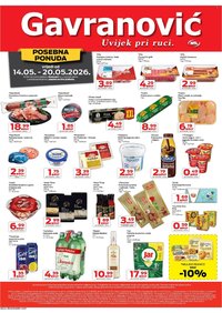 GAVRANOVIĆ katalog - Od četvrtka 14.05.2026.