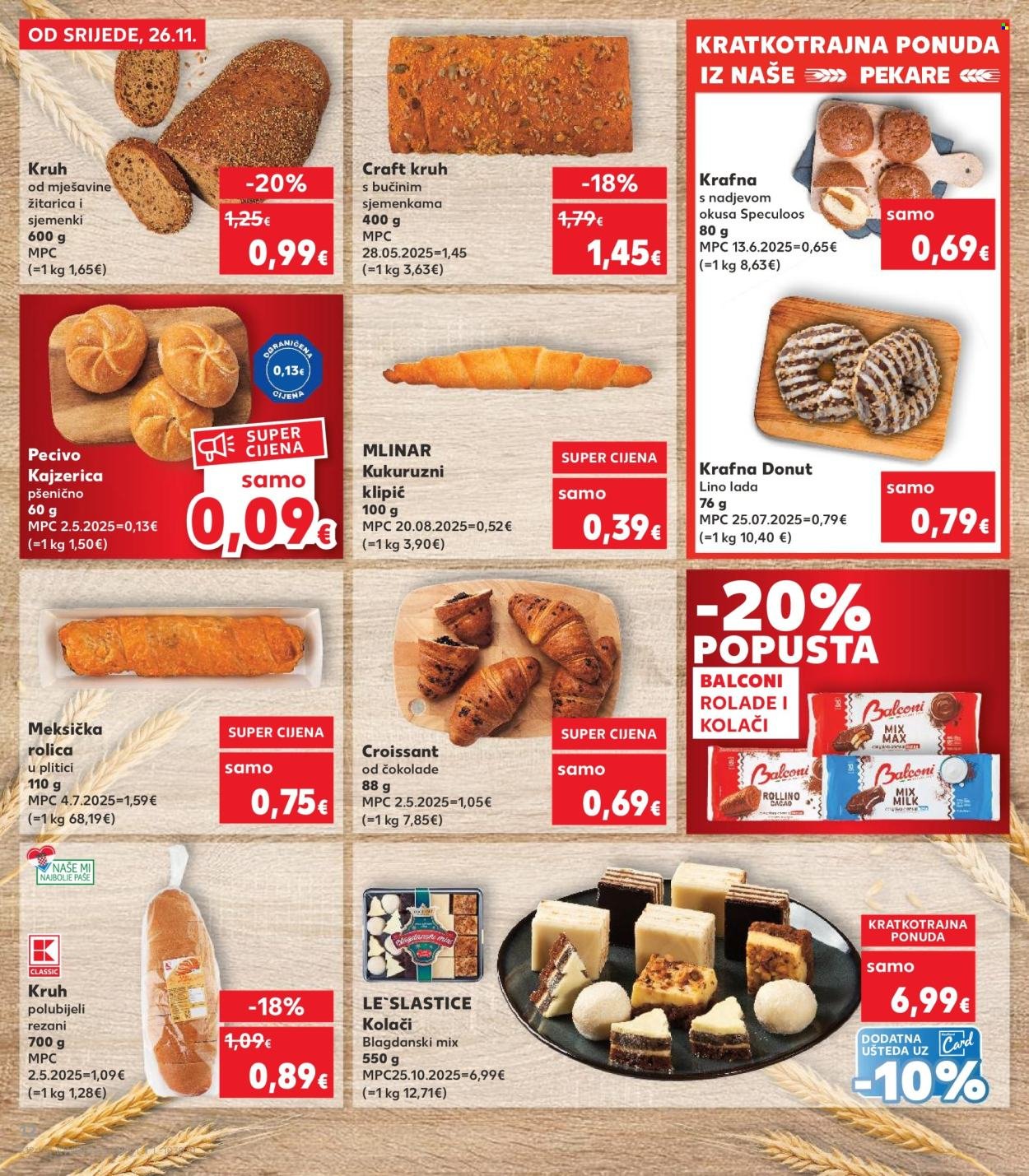 KAUFLAND katalog - Od srijede 26.11.2025.