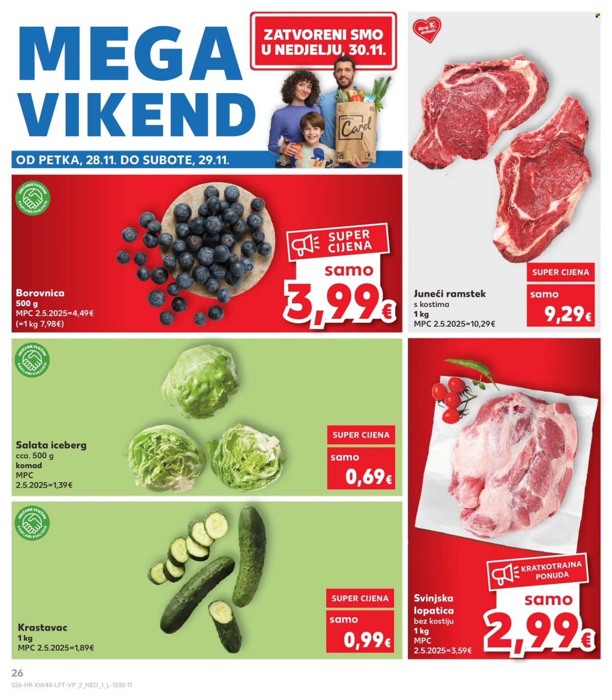 KAUFLAND katalog - Od srijede 26.11.2025.