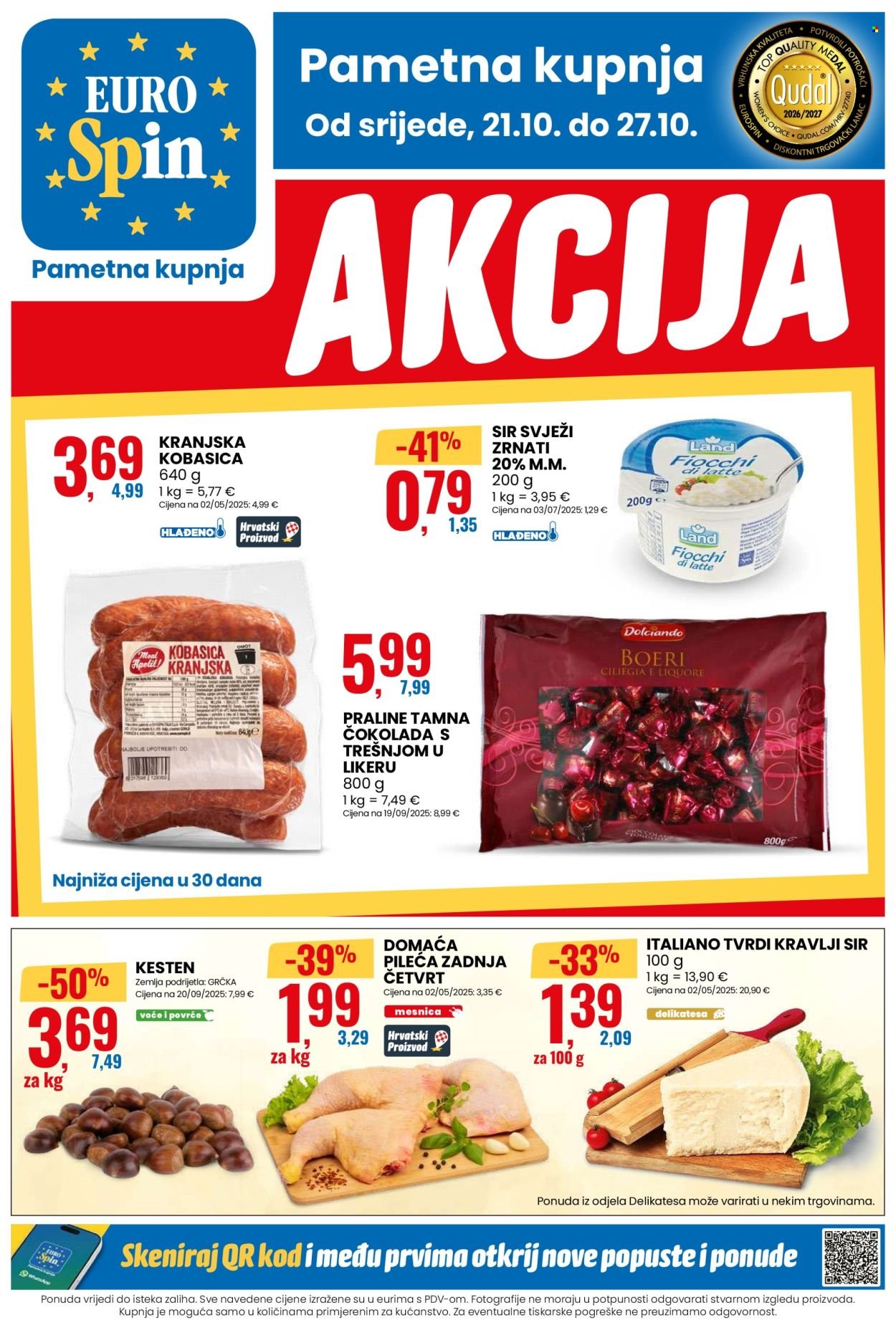 EUROSPIN katalog - Od srijede 21.10.2026.